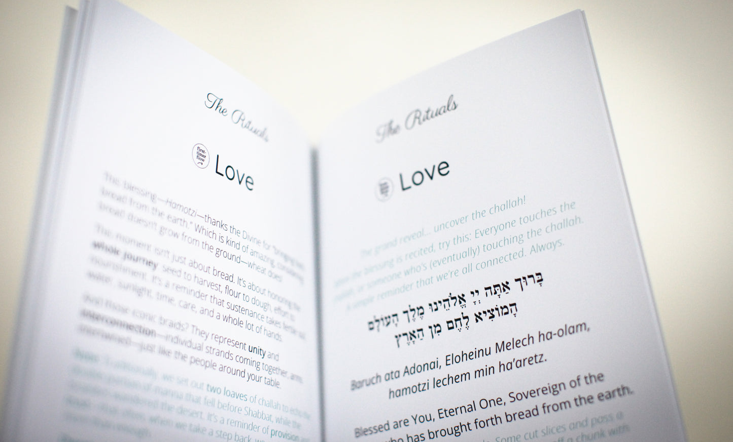 The Shabbat Flow Book